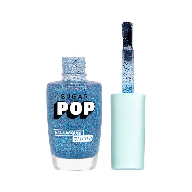 SUGAR POP Glitter Nail Lacquer (07 Ocean Sparkle)