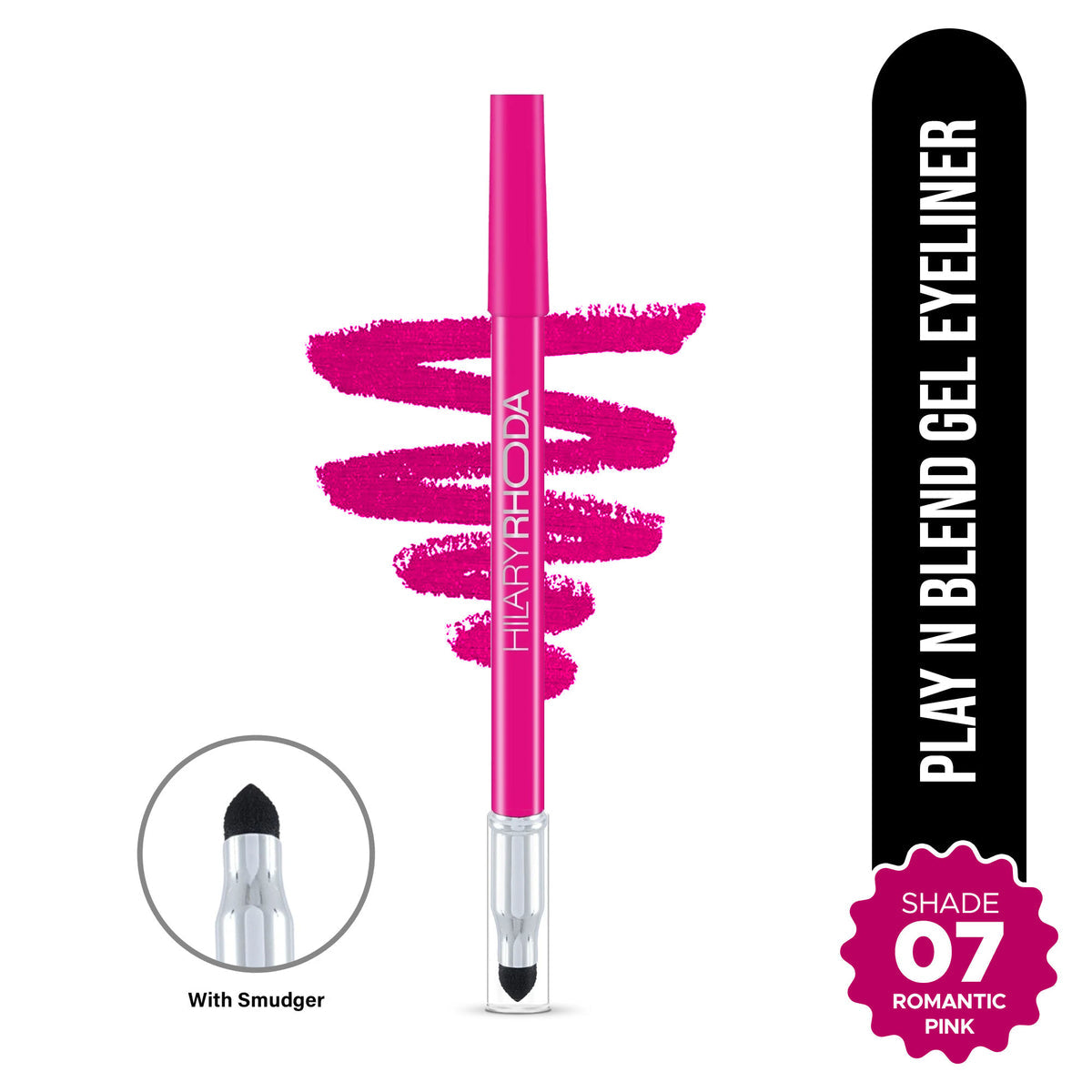 Hilary Play n Blend Gel Eyeliner 07 Romantic Pink