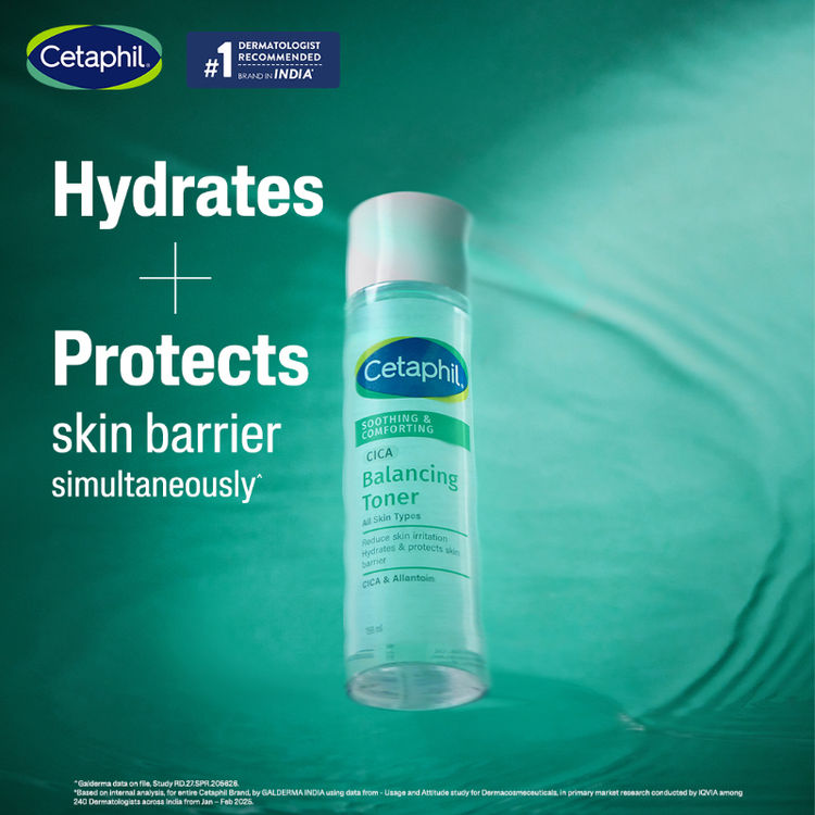 Cetaphil CICA Toner, Skin Barrier Protection, Reduces Irritation
(150ml)