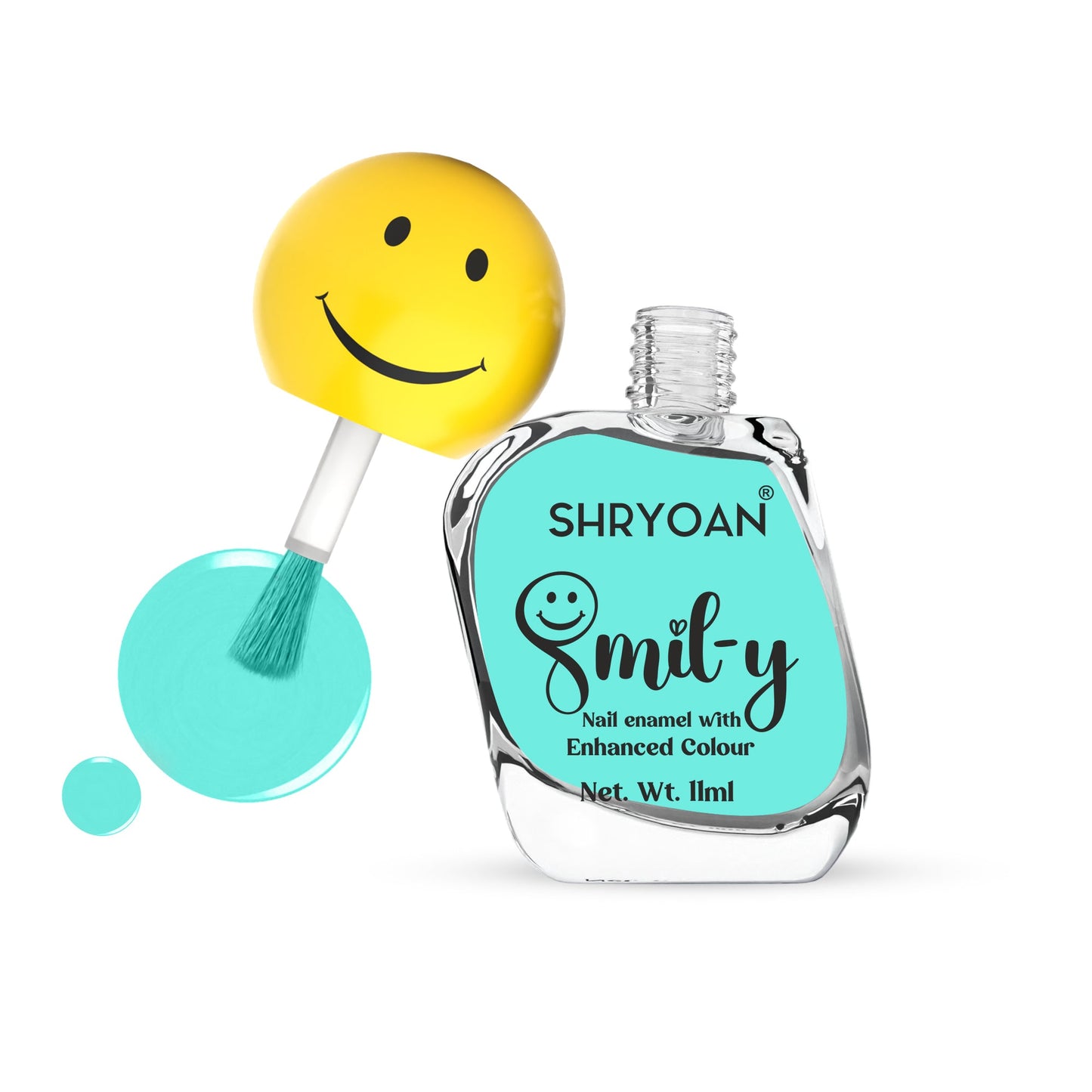 Shryoan Ultra Glossy Nail Paint(Celeste)