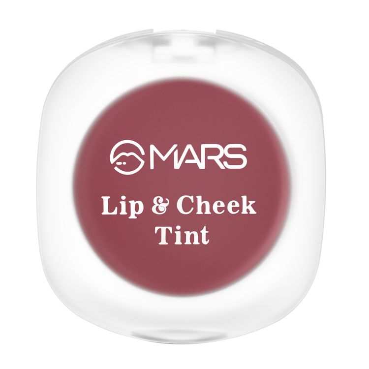 MARS Lip & Cheek Tint for Bold Pop Color (04-Ruby Red)
