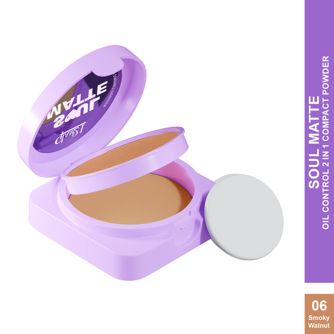 Glam21 Soul Matte Compact (06Smokey Walnut)