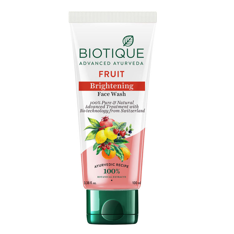 Biotique Fruit Brightening Face Wash (100 ml)