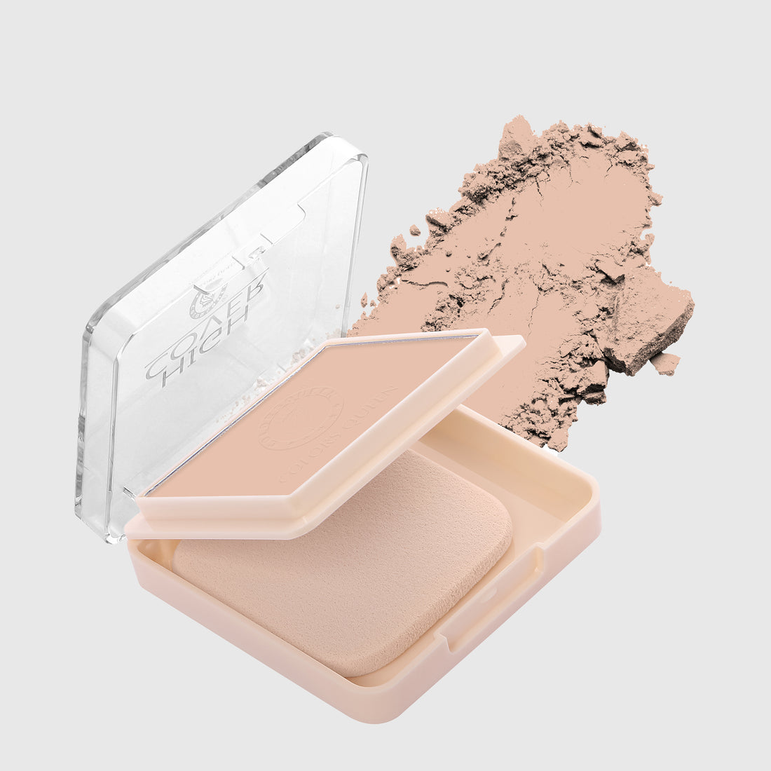 Colors Queen High Cover Compact Powder (03 Ivory)