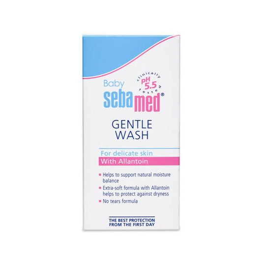 Sebamed Baby Gentle Wash, pH 5.5, Baby Body Wash, Soap Free, Tear Free
(50ml)