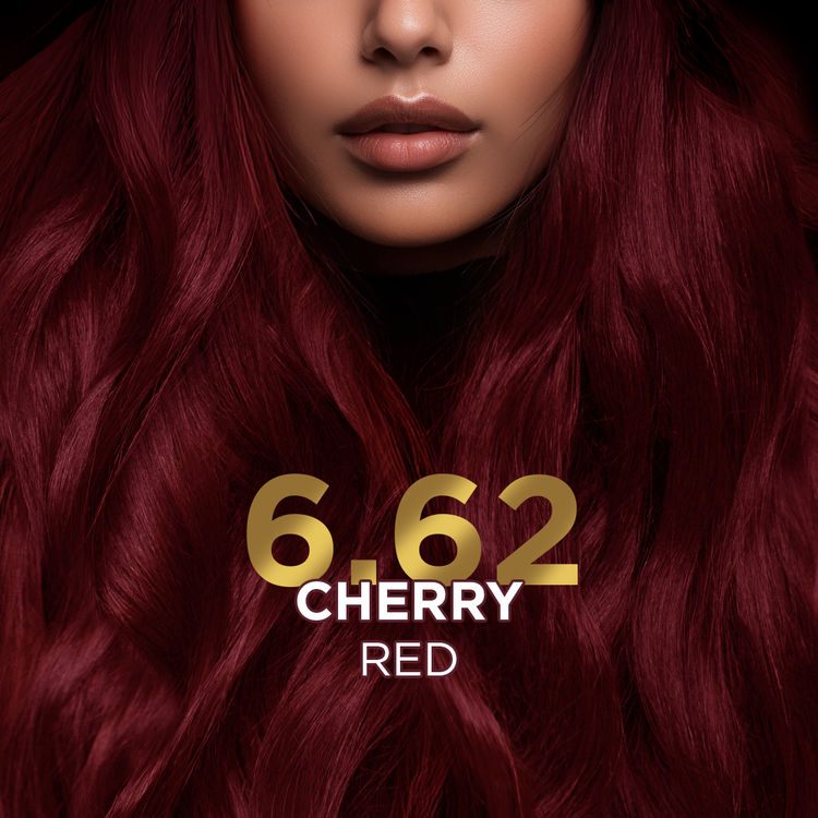 BBlunt Salon Secret High Shine Hair Colour - Cherry Red 6.62
(130g)