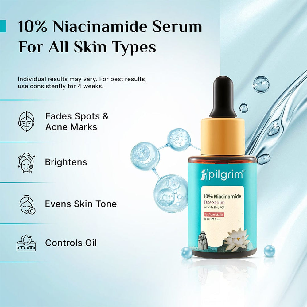 Pilgrim 10% Niacinamide Face Serum With 1% Zinc PCA 30ml