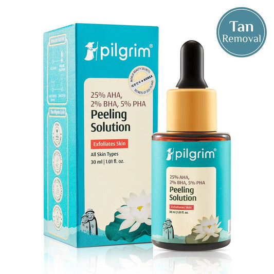 Pilgrim 25% AHA, 2% BHA, 5% PHA Peeling Solution (30ml)