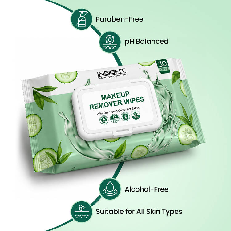 Insight Cosmetics Makeup Remover Wipes (30pcs)