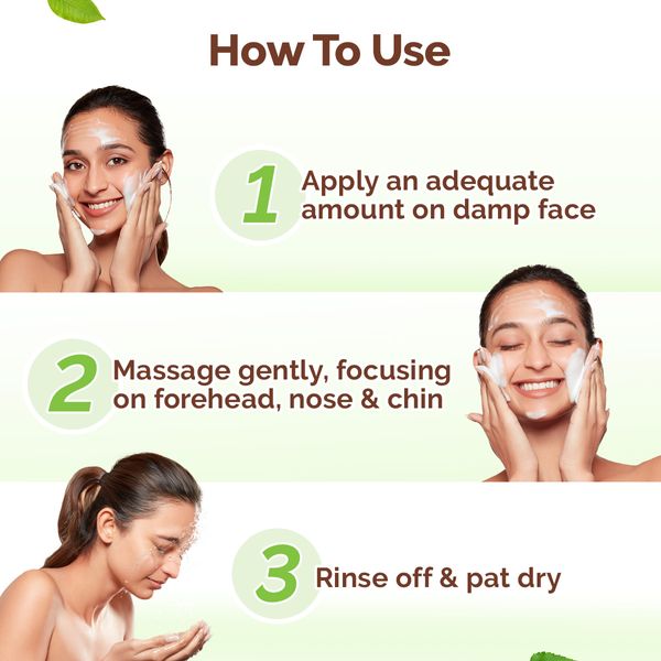 Mamaearth Tea Tree Pimple Control Face Wash with Tea Tree & Salicylic for Oily & Acne-Prone Skin - 150 ml