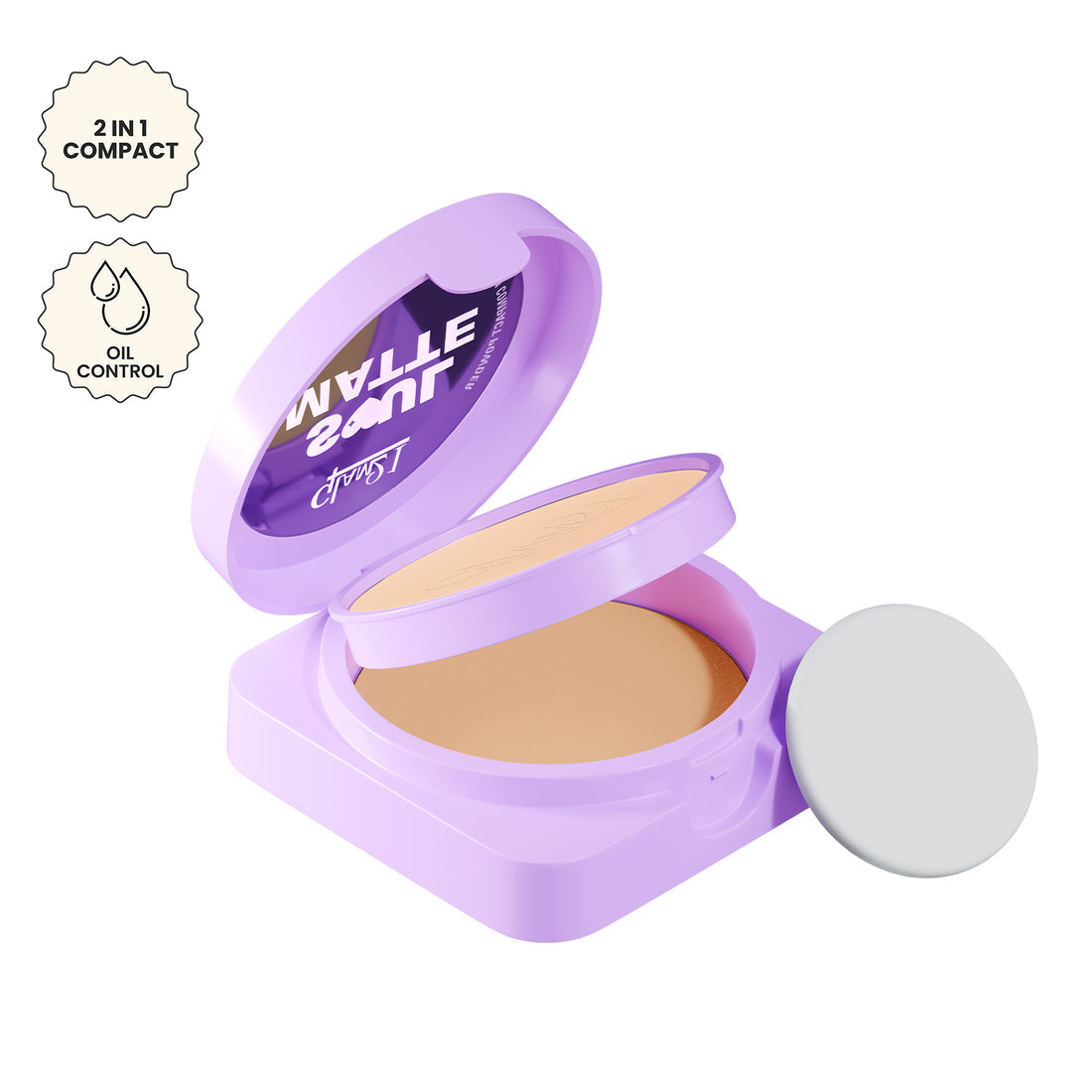 Glam21 Soul Matte Compact (04Soft Vanilla)