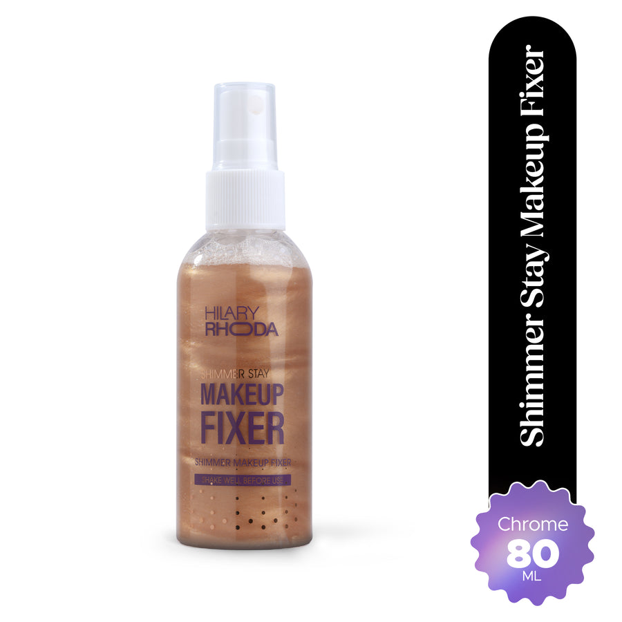 Hilary Rhoda Shimmer Stay Makeup Fixer / 02 Chrome
