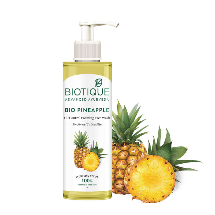 Biotique Bio Pineapple Oil Control Foaming Face Wash(200ml)