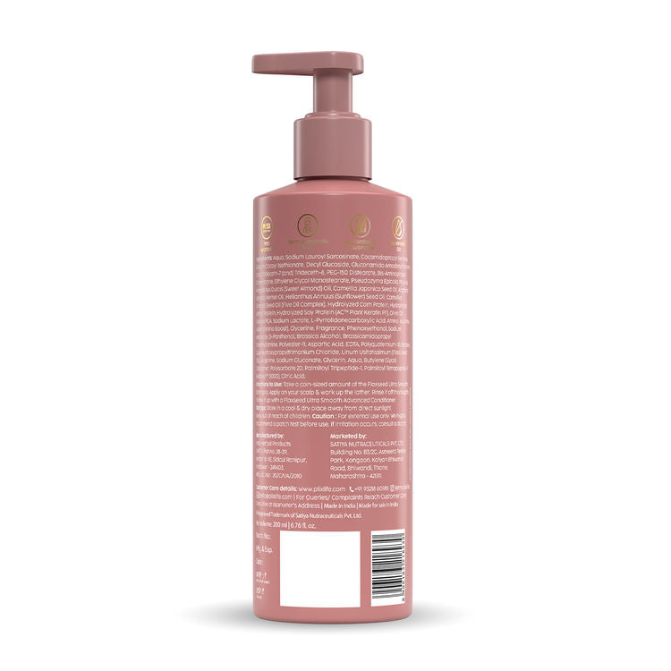 PLIX - THE PLANT FIX Flaxseed Ultrasmooth Advanced Shampoo | 200ml