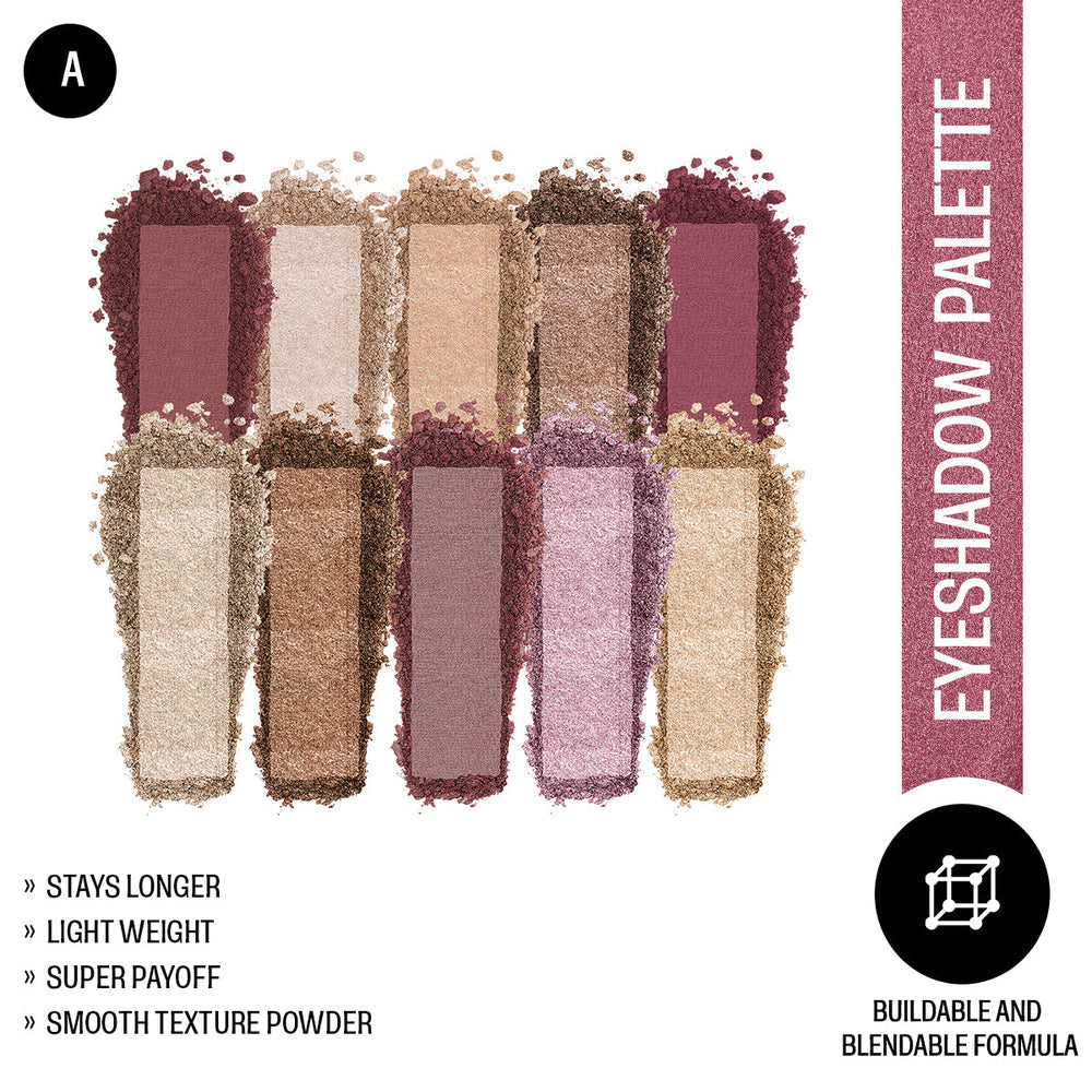 Insight cosmetics Eyeshadow Palette (A)