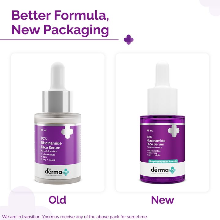 The Derma Co 10% Niacinamide Face Serum with 2% Zinc PCA - 30ml