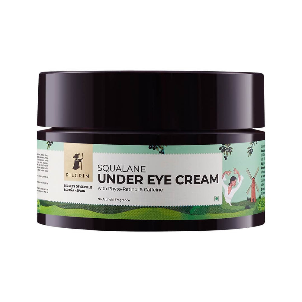 Pilgrim Squalane Under Eye Cream
Rejuvenation Surge With Plant Alternative Retinol + Caffeine