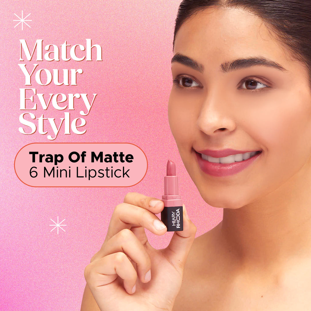 Hilary Rhoda Trap Of Matte 6 Bullet Mini Lipstick