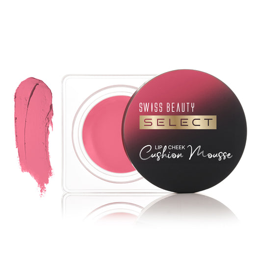 Swiss Beauty Select Lip And Cheek Cushion Mousse (01 Empress Pink)