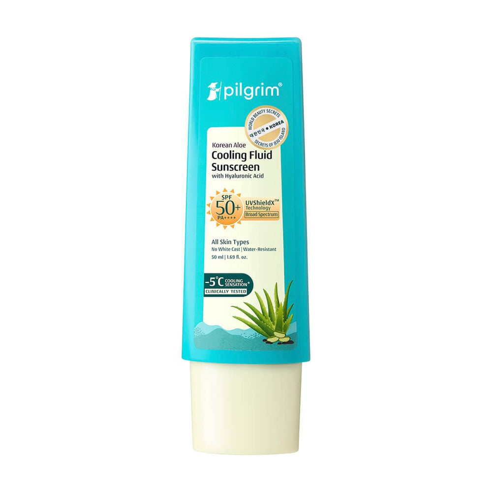Pilgrim Korean Aloe Cooling Fluid Sunscreen SPF 50+ PA++++