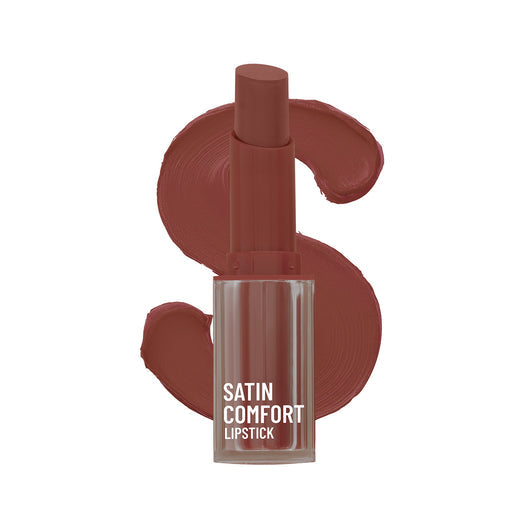 Swiss Beauty Satin Comfort Lipstick 04(Toasted Brown)