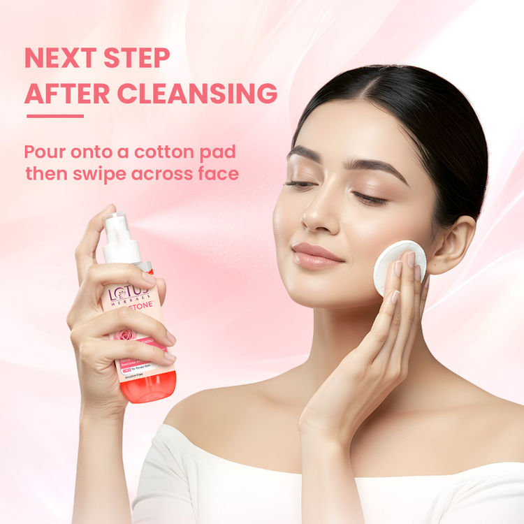 Lotus Herbals Rosetone Rose Petals Facial Skin Toner Hydrates & Moisturises Skin, Alcohol-Free
(100ml)