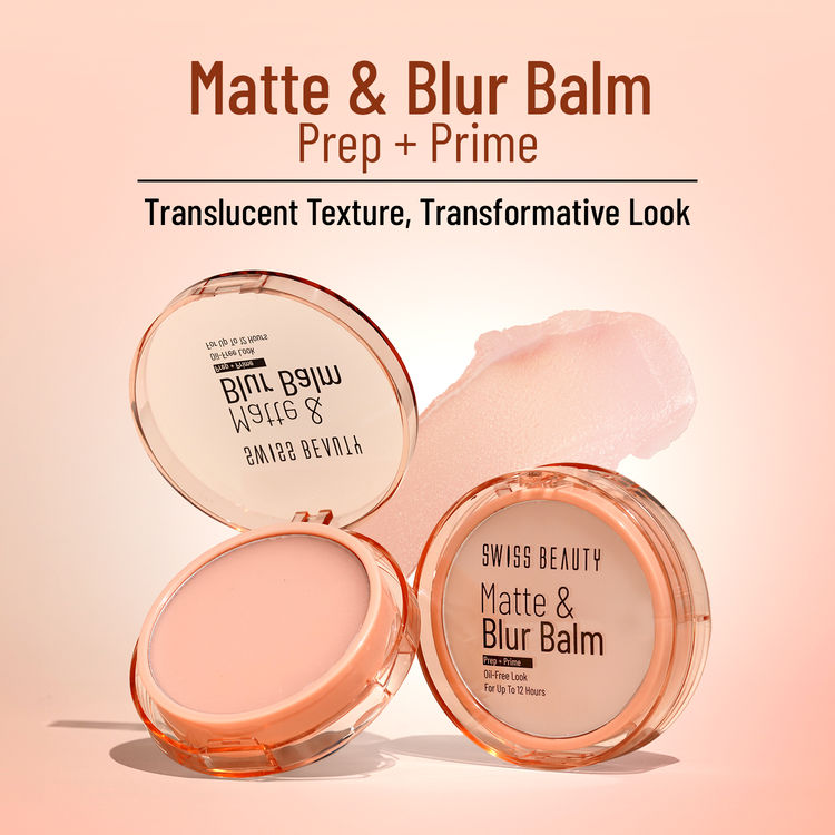 Swiss BeautyMatte & Blur Balm Prep + Prime (8g)