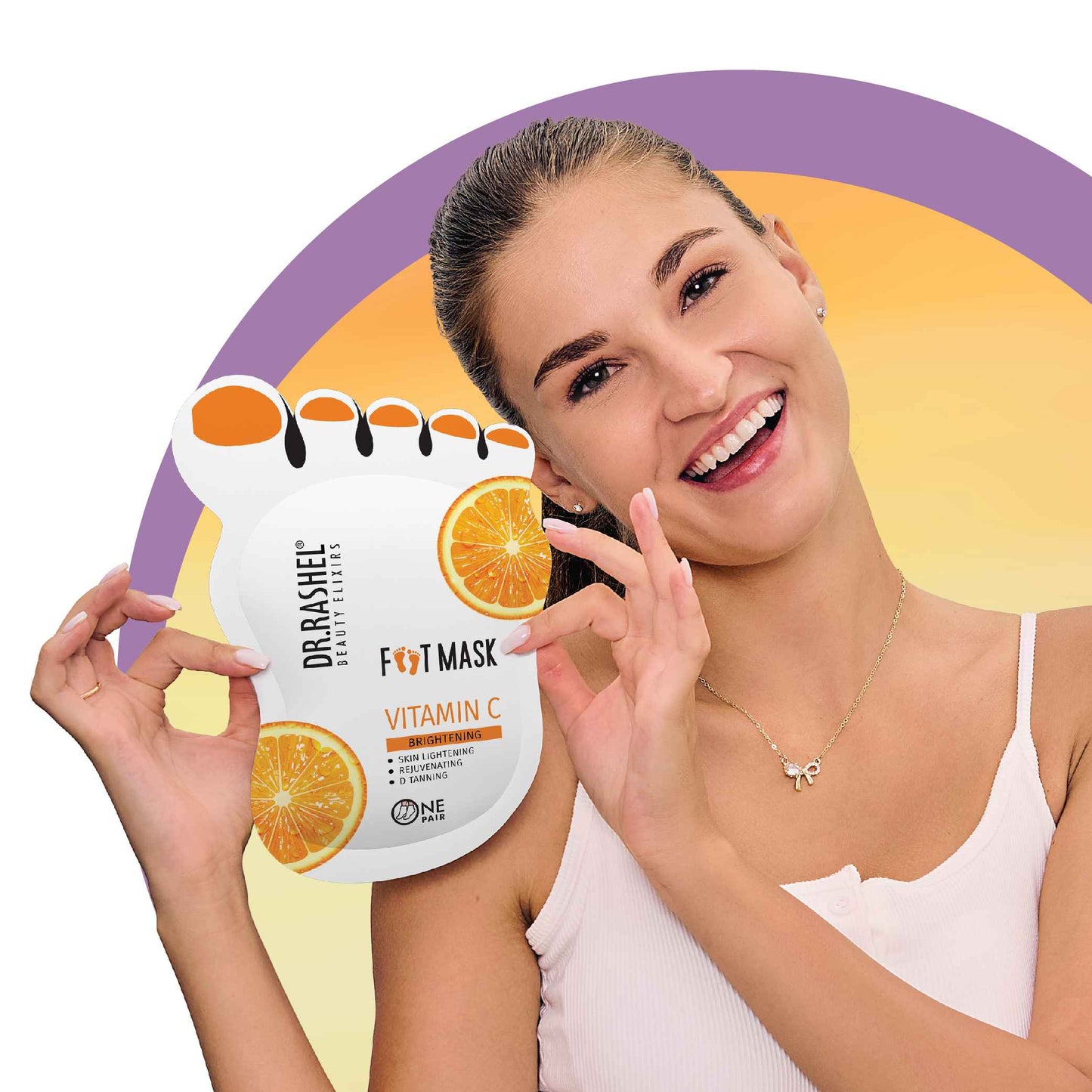 Dr Rashel Vitamin C Foot Mask