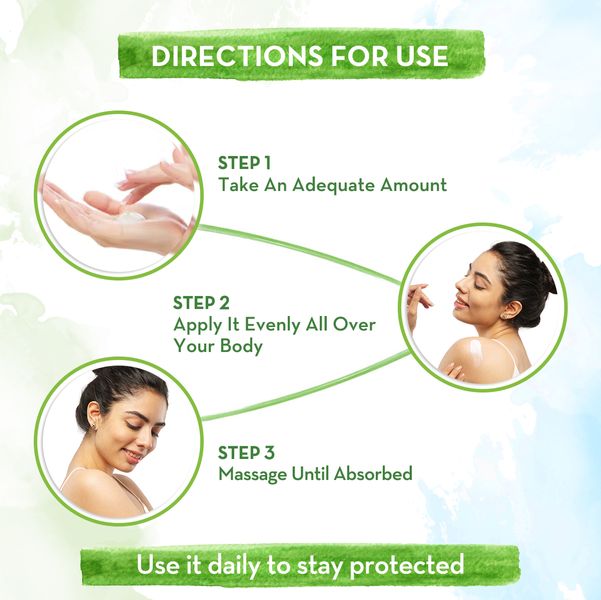 Mamaearth Sunscreen Body Lotion with SPF 30 - 300 ml | Vitamin C