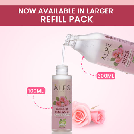 Alps Goodness 100 % Pure Rose Water Spray (100 ml