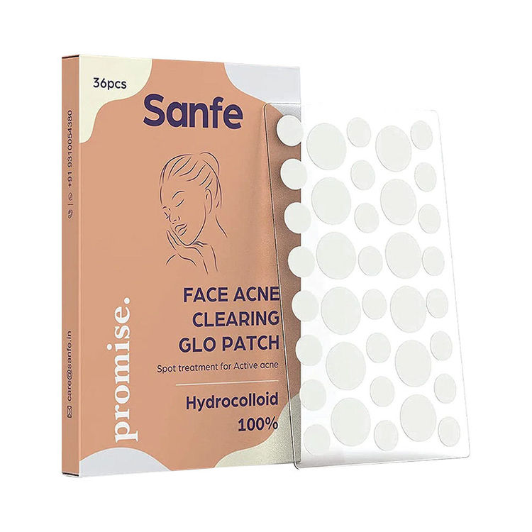 Sanfe Promise Face Acne Patch - Pack of 36 Pimple Healing Patch Absorbing Cover
(36Pcs)