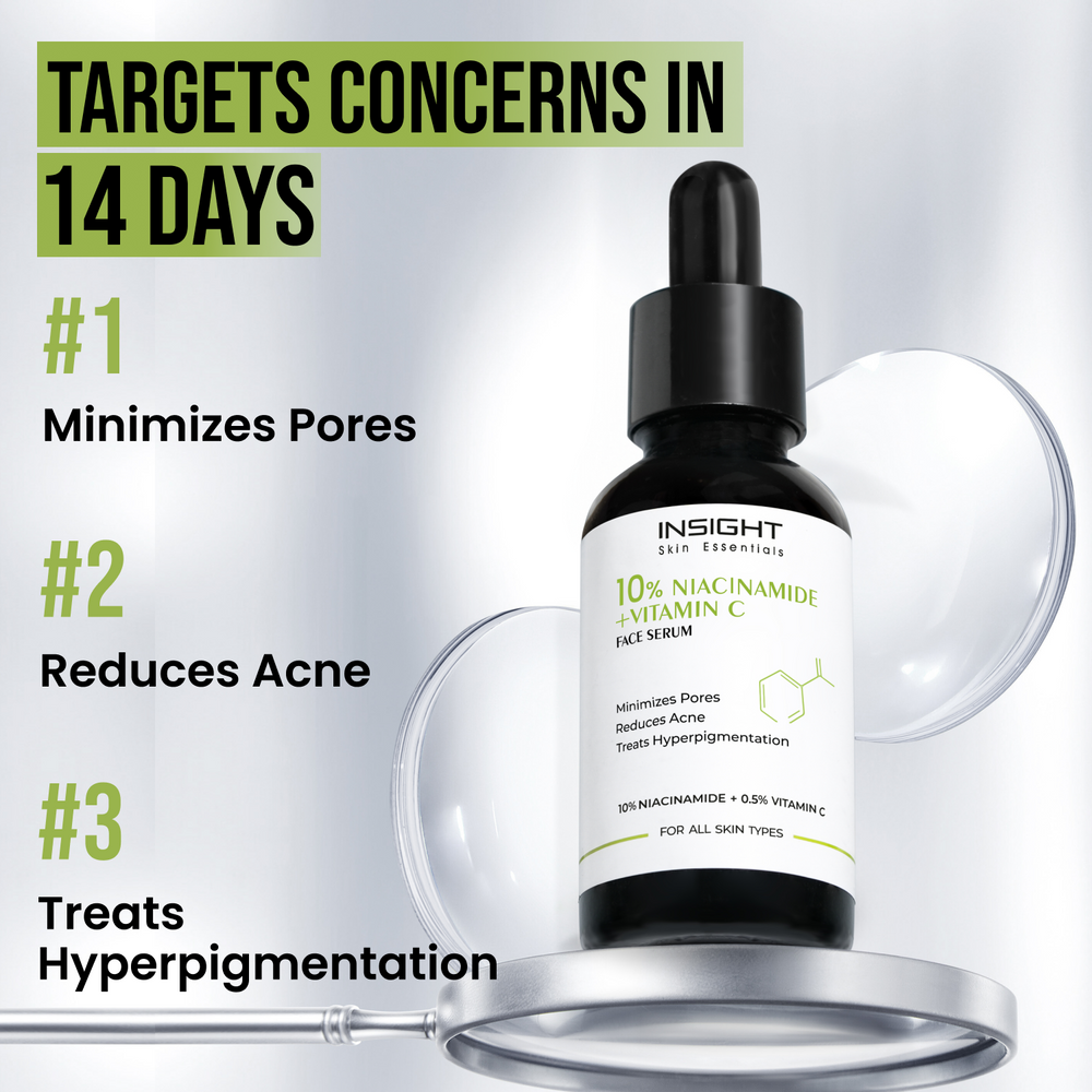 Insight cosmetics 10% Niacinamide Vitamin C Face Serum