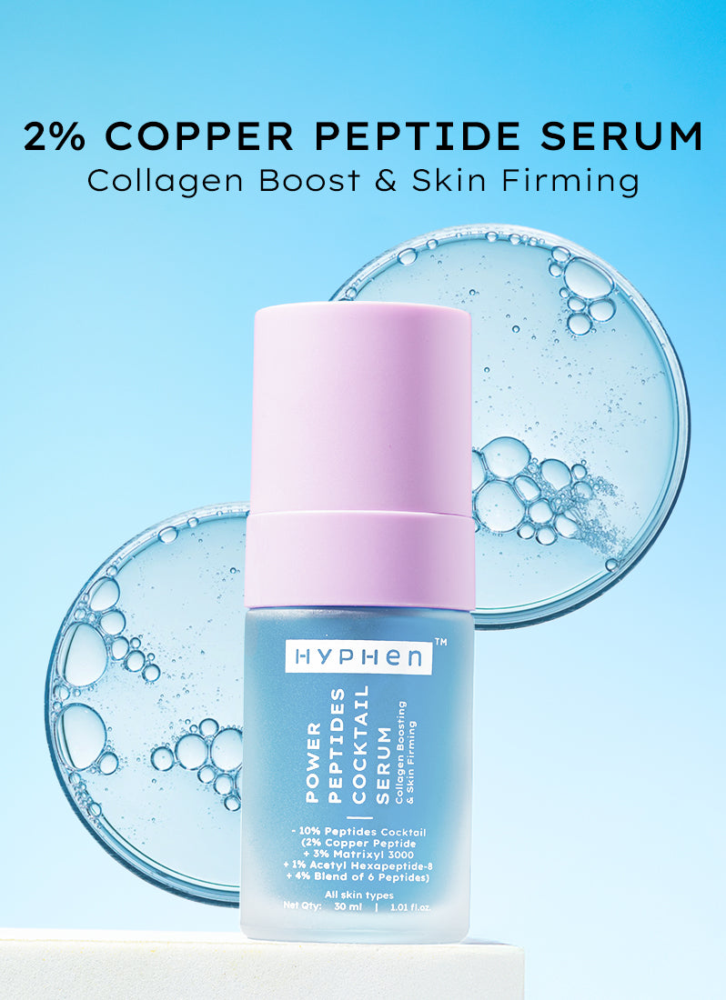 Hyphen 10% peptide with 2% copper peptide face serum | 30ml