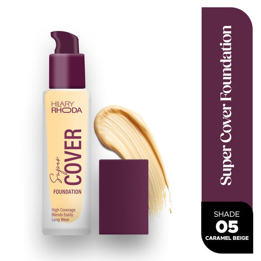 Hilary Rhoda Super Cover Foundation (Caramel Beige 05)