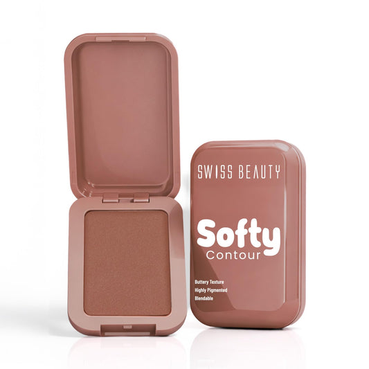 Swiss Beauty Softy Contour | 7g, Shade- 1. Chocolate