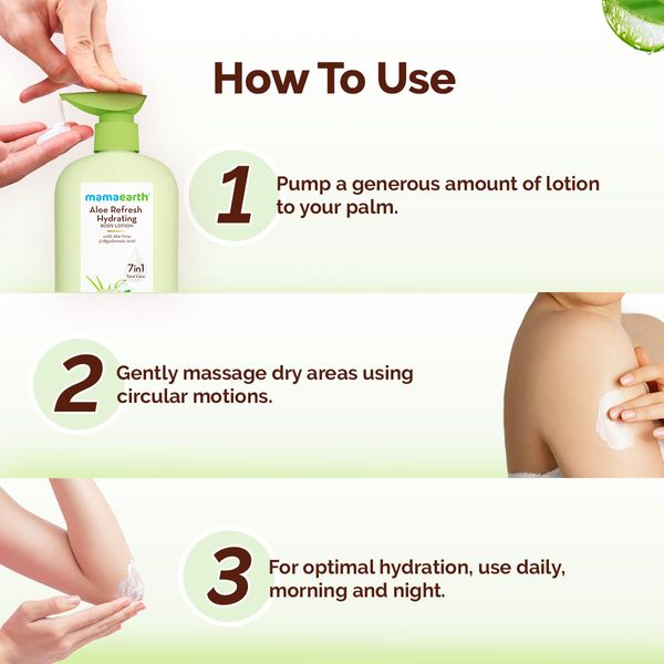 Mamaearth Aloe Refresh Hydrating Body Lotion - 400 ml