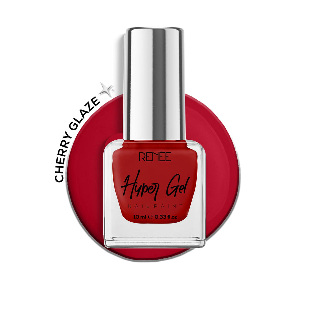 RENEE Hyper Gel Nail Paint 10ml (28 Cherry Glaze)