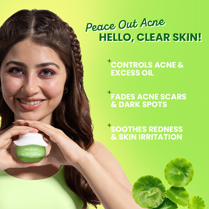 Dot & Key Cica (Centella) + Niacinamide Oil Free Moisturizer (50g)