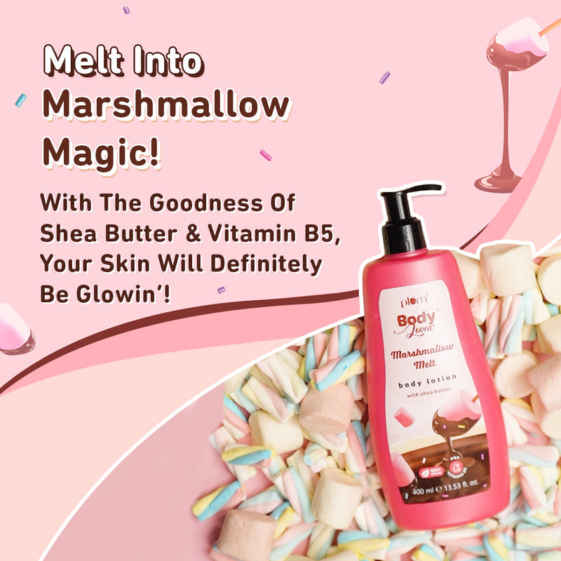 Plum Marshmallow Melt Body Lotion (400ml)