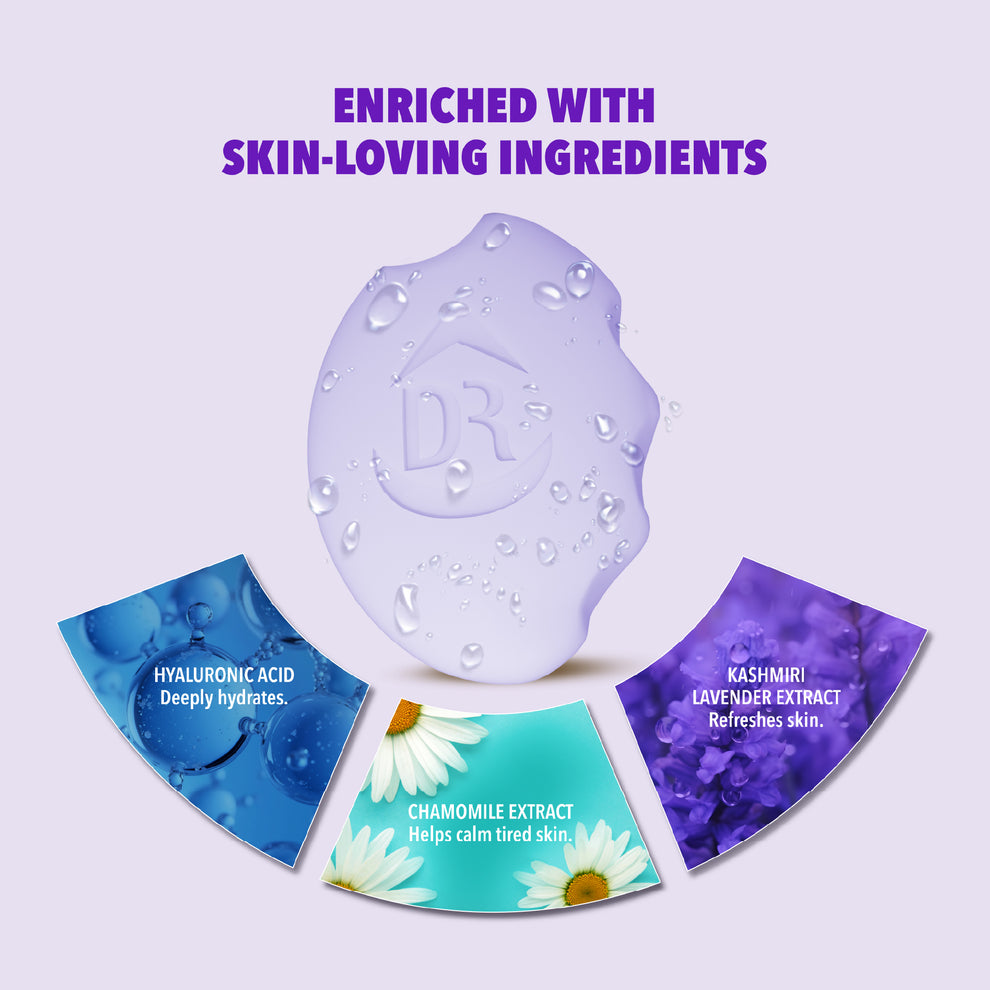 Dr Rashel Grippy Lavender Soap 1 pcs