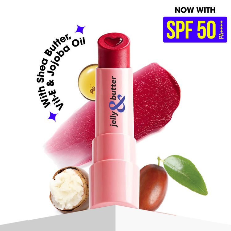 Blue Heaven Jelly & Butter SPF 50 PA ++++ Hydrating Lip Balm (03 Pink Rose)