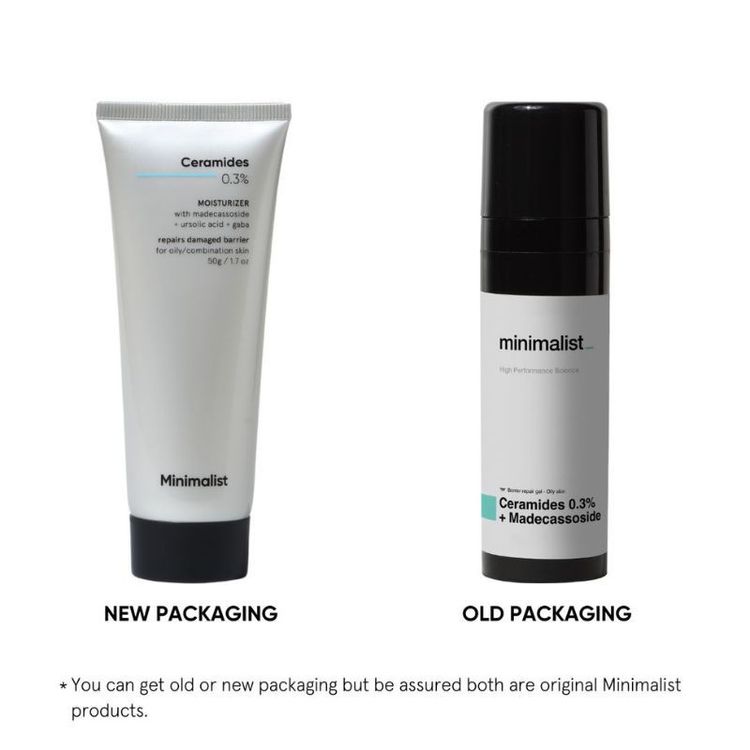 Minimalist 0.3% Ceramide Barrier Repair Moisturizing Cream For Oily Skin
(50g)