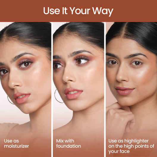 Mars Pearl Illuminator Makeup Base(Golden-Pink)