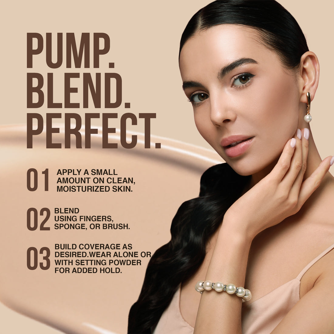 Colors Queen 7 in 1 Total Repair Foundation (02 Beige)