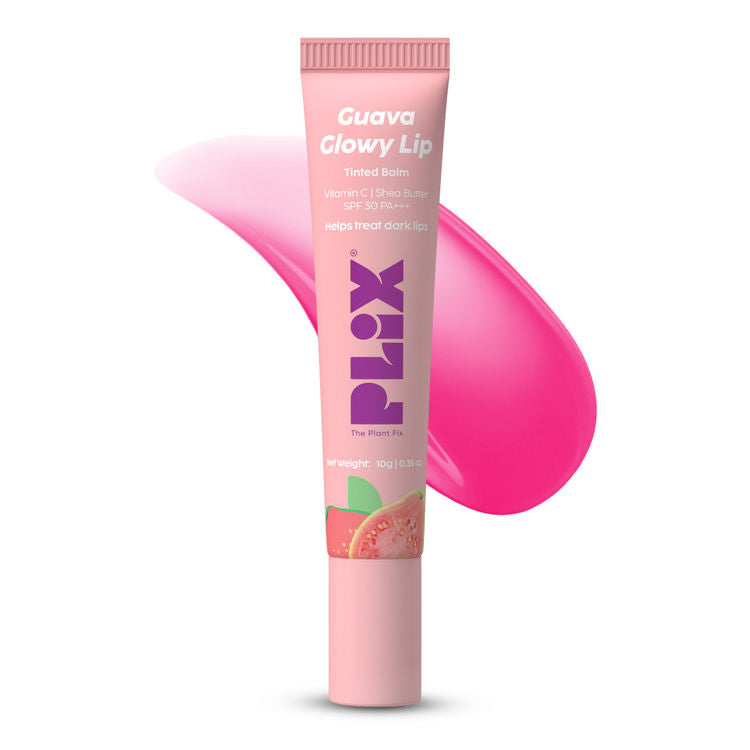 Plix Guava Glowy Lip Tinted Balm
(10g)