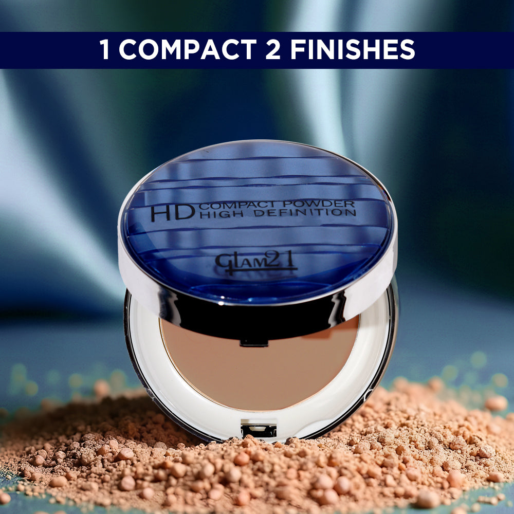 Glam21 HD Compact Powder (03Ivory)