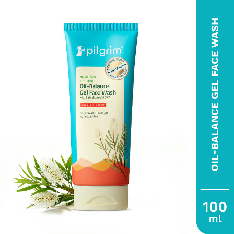 Pilgrim Tea Tree Oil-Balance Gel. Face Wash (100 ml)