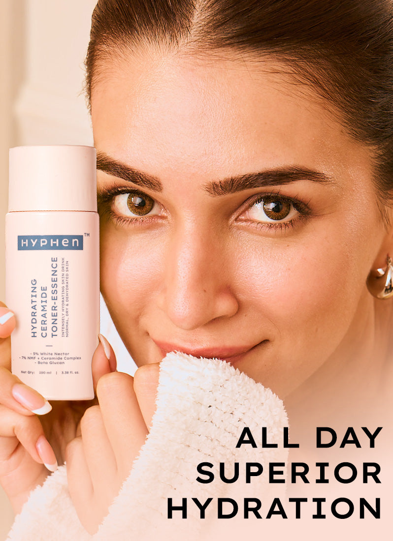 Hyphen Ceramides milky toner essence with 5% rice water blend - 100 ml