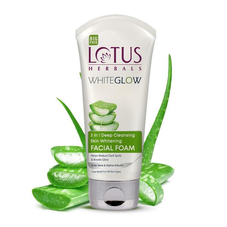 Lotus Herbals WhiteGlow 3 in 1 Deep Cleansing Facial Foam|Acne Control|NonGreasy|All Skin Types
(200g)