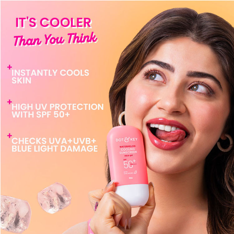 Dot & Key Watermelon Cooling Sunscreen, SPF 50+ PA++++ In-Vivo Tested
(80 g)
